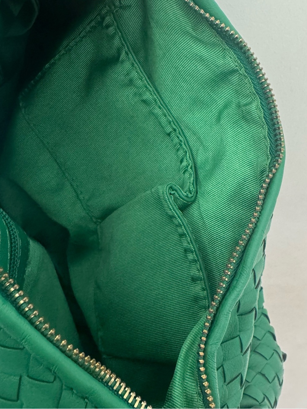 Melie Bianco / Anthropologie Green Woven Shoulder Bag - Picture 5 of 9
